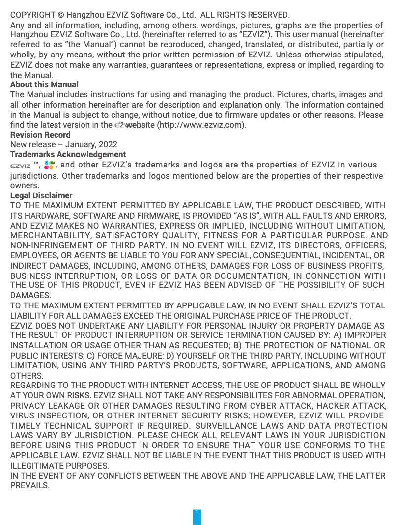 Imagen de la primera página del manual del dispositivo E6