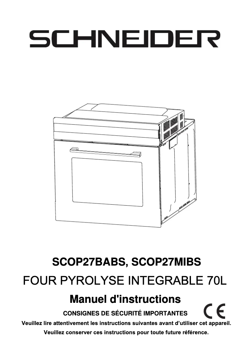 Imagen de la primera página del manual del dispositivo SCOP27BABS