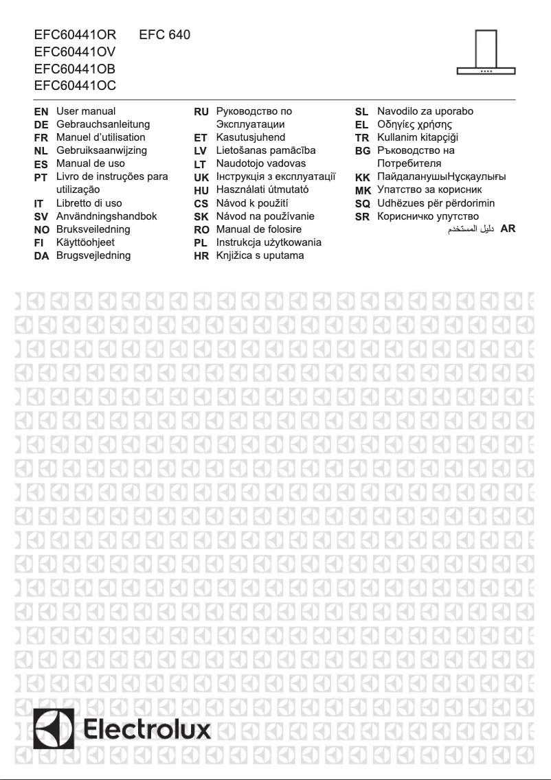 Página 1 del manual Manual de usuario Electrolux EFC60441OB