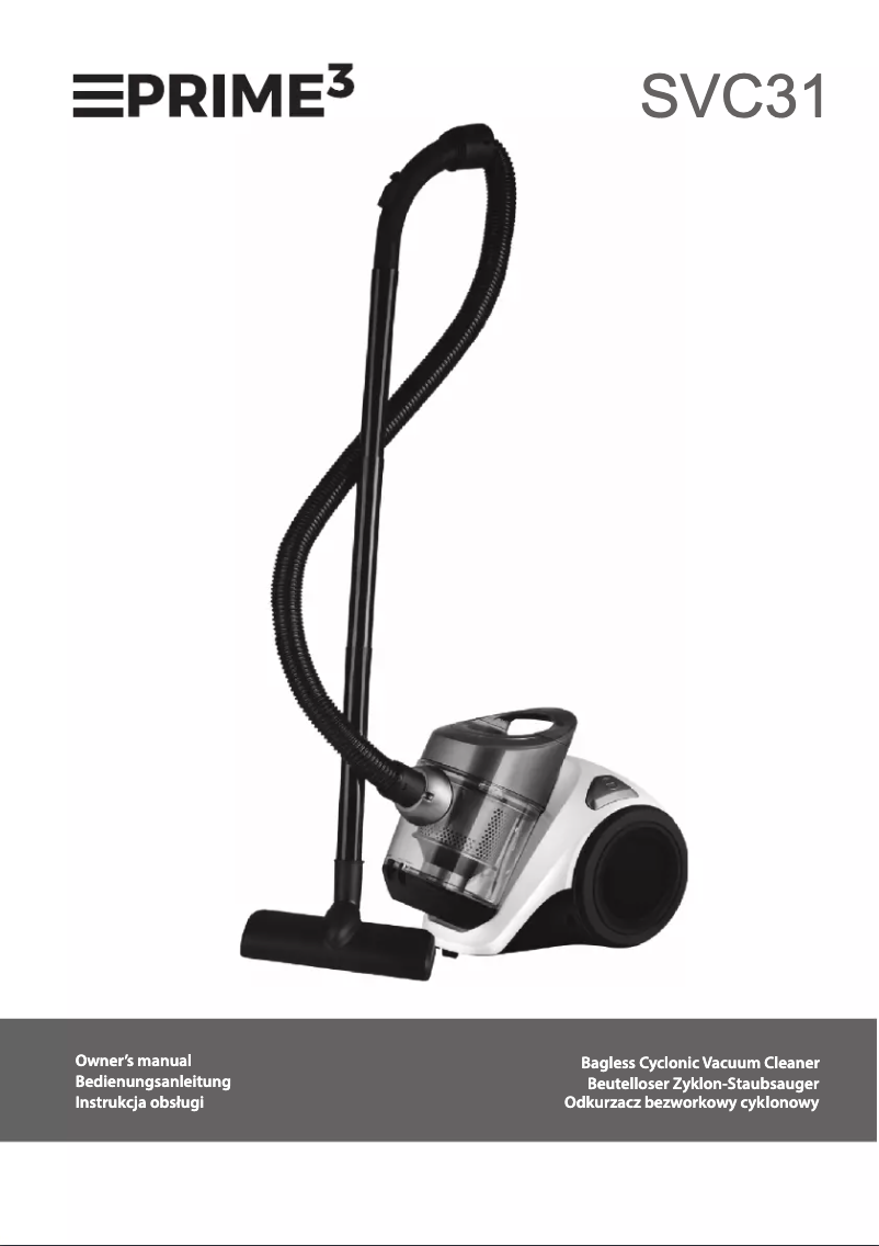 Imagen de la primera página del manual del dispositivo SVC31