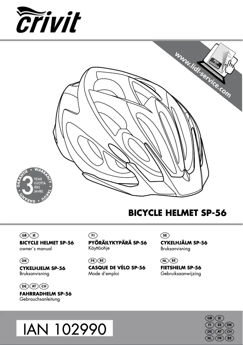 Página 1 del manual Manual de usuario Crivit IAN 102990