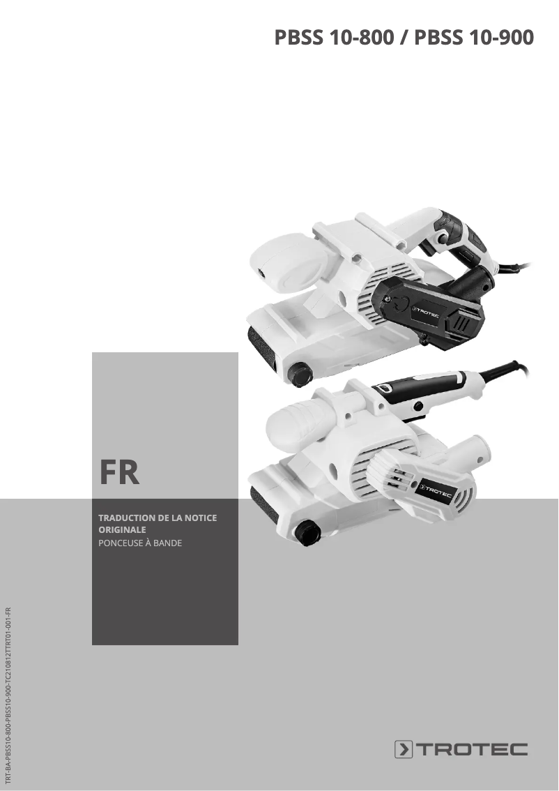 Imagen de la primera página del manual del dispositivo PBSS 10-900