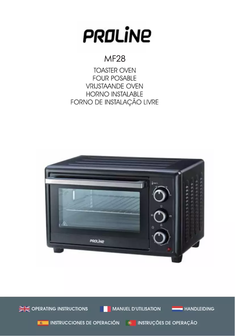 Página 1 del manual Manual de usuario Proline MF28