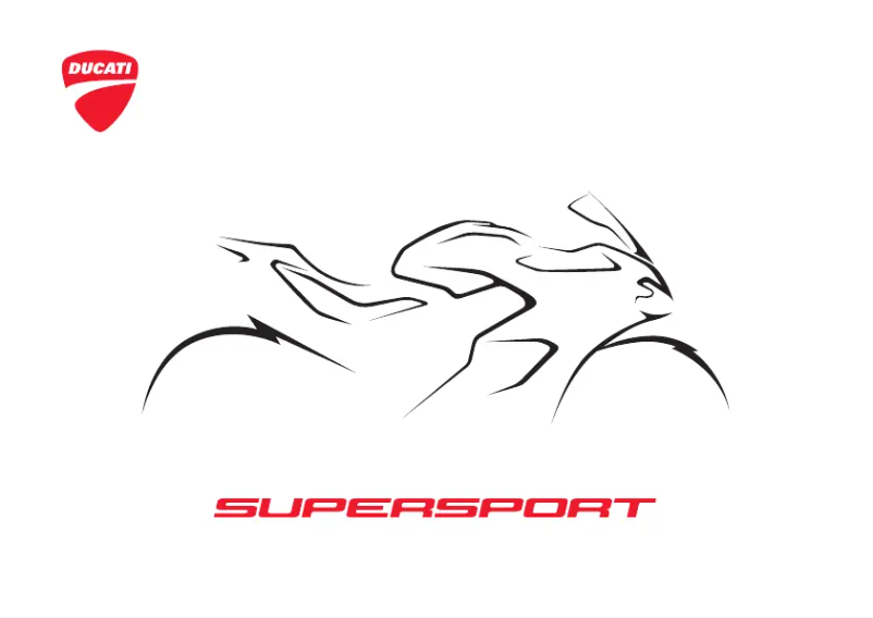 Página 1 del manual Manual de usuario Ducati SuperSport S (2020)