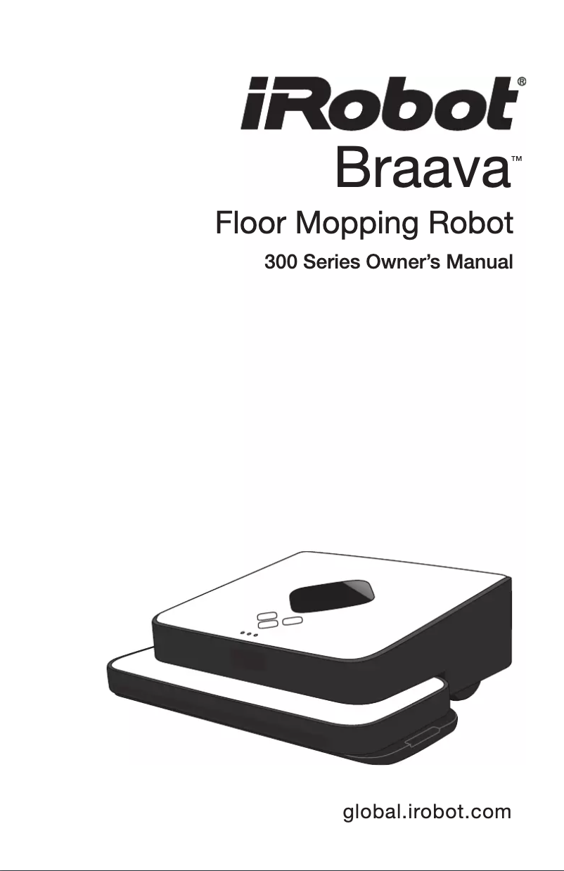 Imagen de la primera página del manual del dispositivo Braava 320