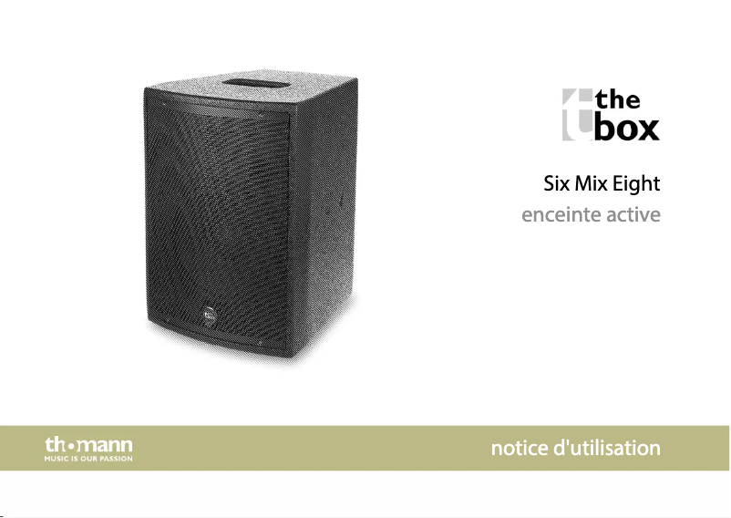 Imagen de la primera página del manual del dispositivo Six Mix Eight