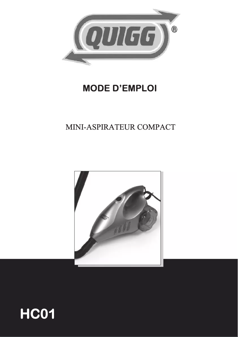 Imagen de la primera página del manual del dispositivo HC01