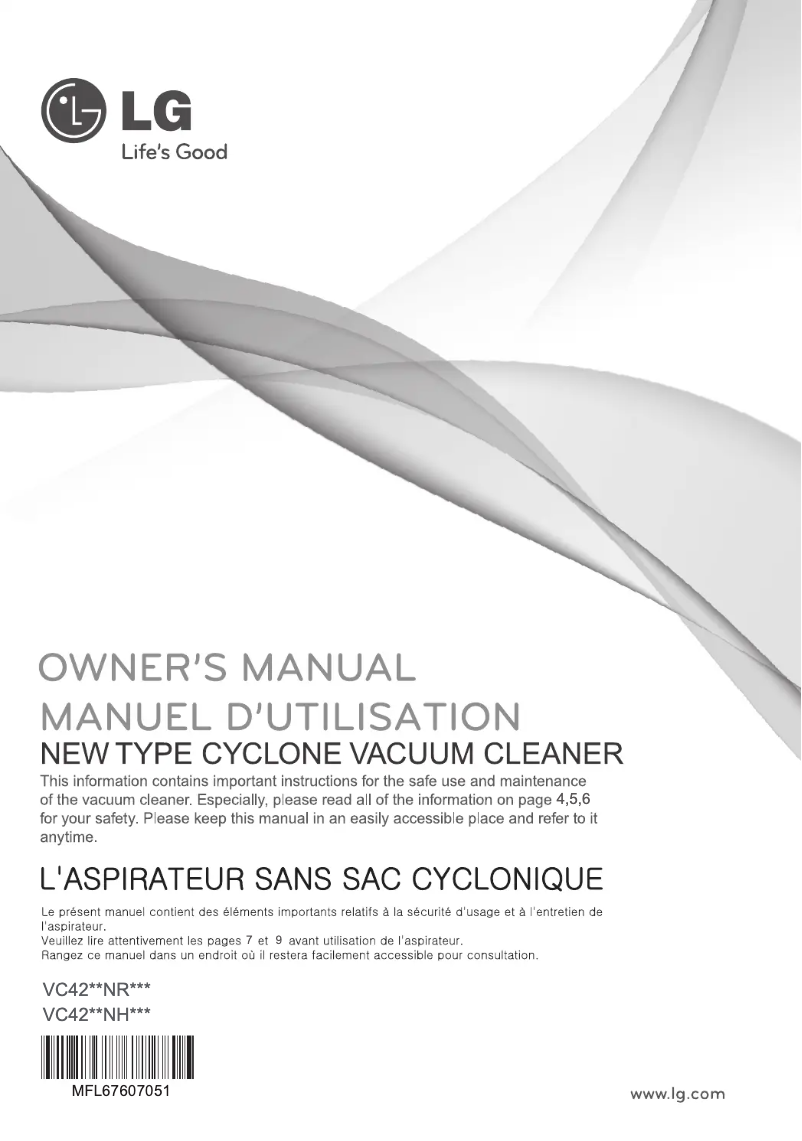 Imagen de la primera página del manual del dispositivo VC4220NRT