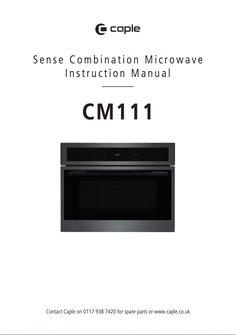 Imagen de la primera página del manual del dispositivo CM111SS