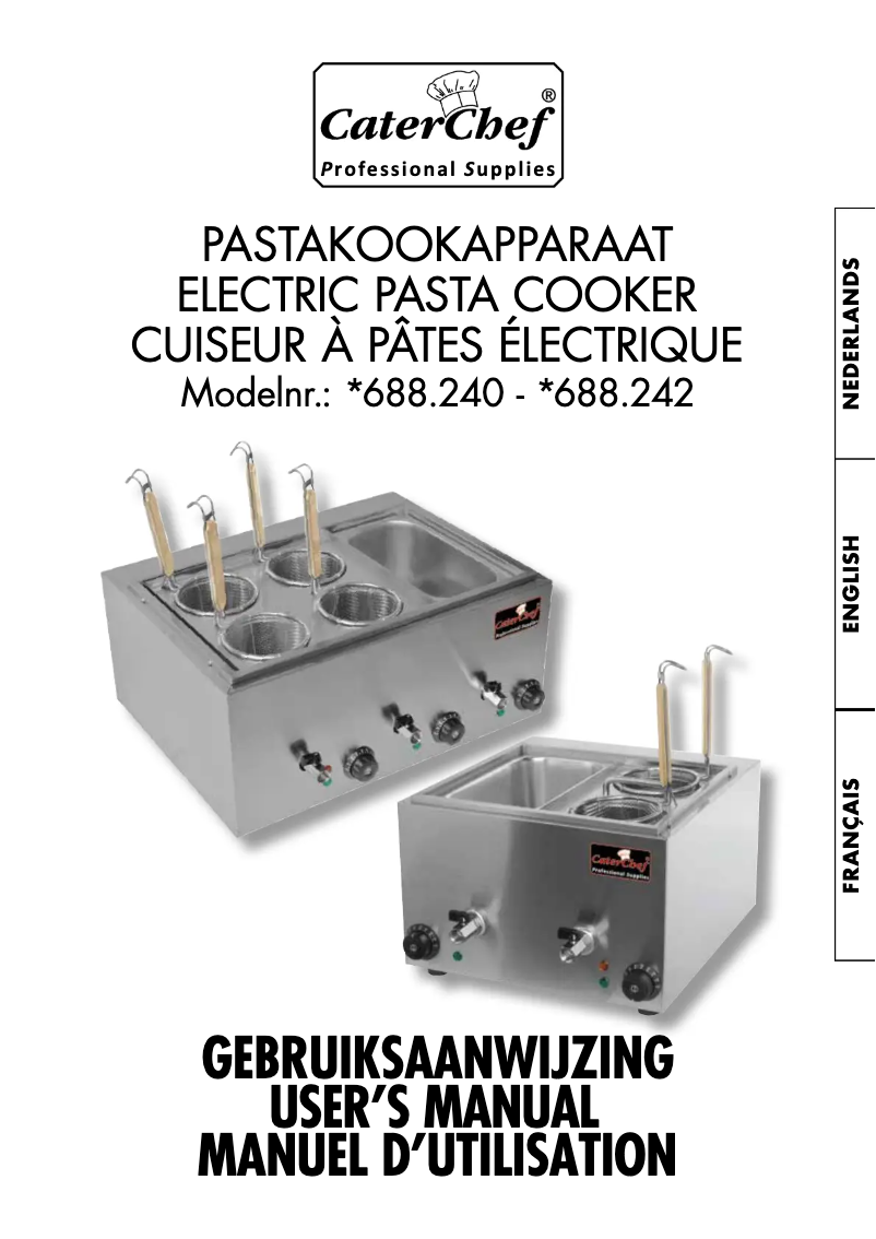 Imagen de la primera página del manual del dispositivo 688242