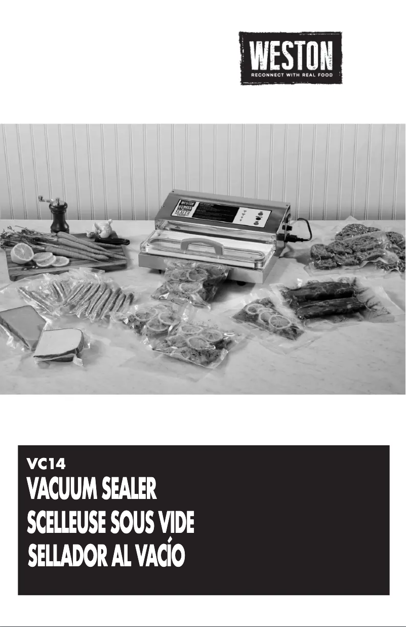 Página 1 del manual Manual de usuario Weston VC14