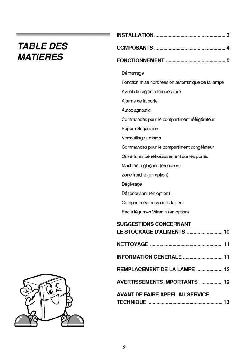 Imagen de la primera página del manual del dispositivo GR-S652QVQ
