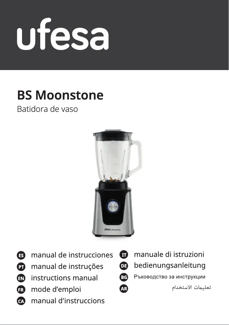 Imagen de la primera página del manual del dispositivo Moonstone