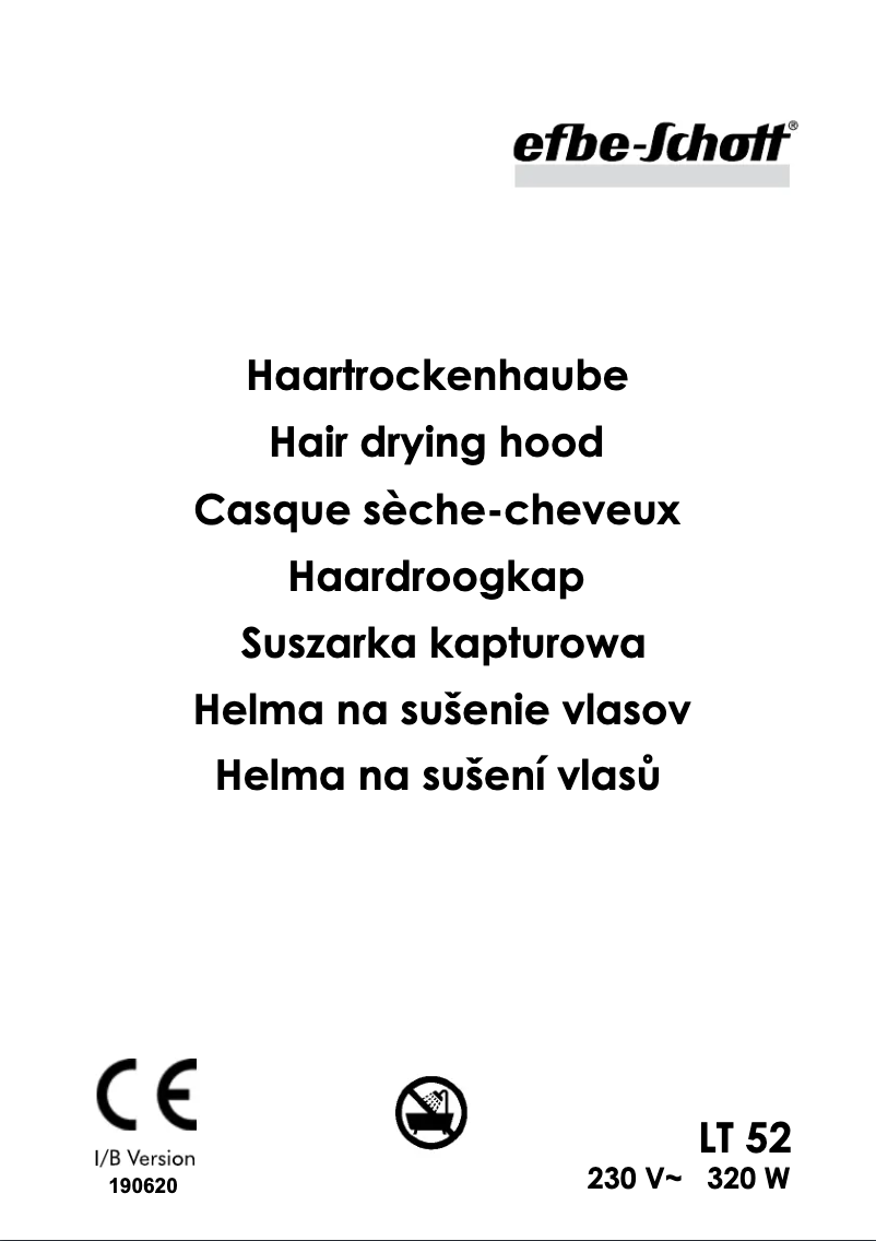 Página 1 del manual Manual de usuario Efbe-Schott SC LT 52