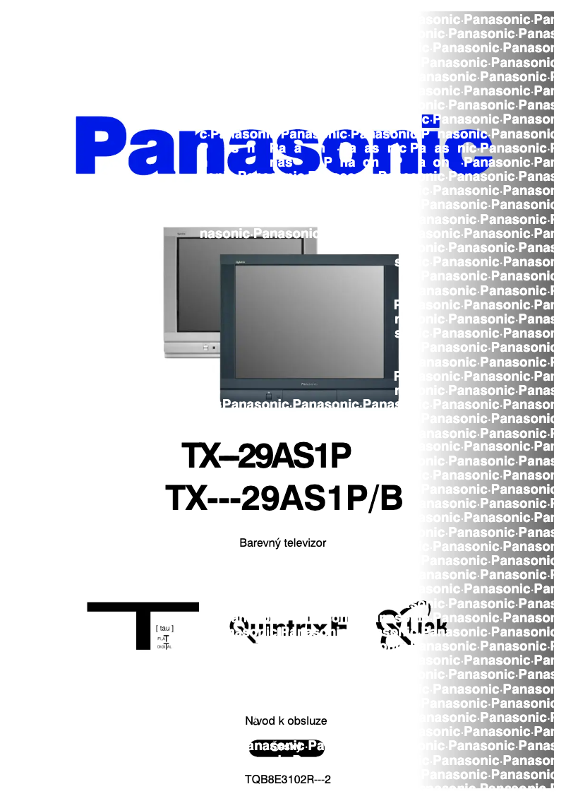 Imagen de la primera página del manual del dispositivo TX-29AS1PB