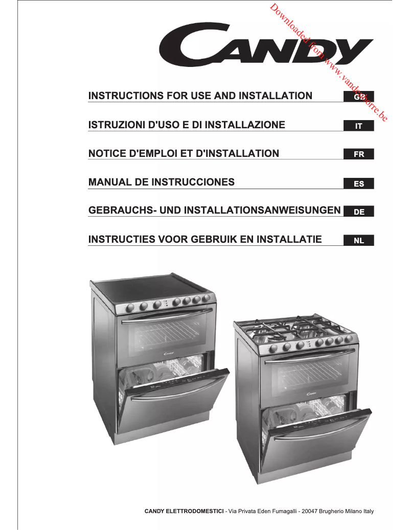 Imagen de la primera página del manual del dispositivo TRIO 9503/1W