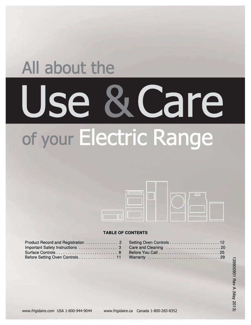 Imagen de la primera página del manual del dispositivo FFED3015PW