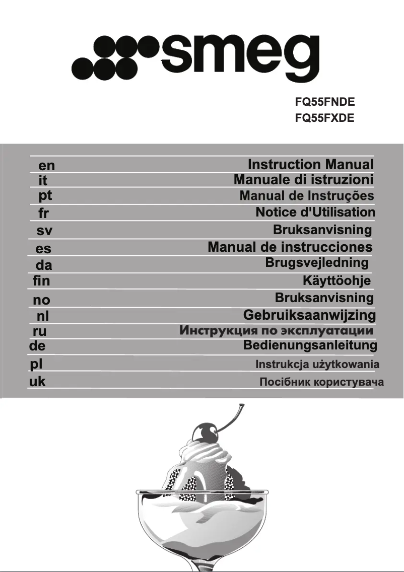 Imagen de la primera página del manual del dispositivo FQ55FXDE