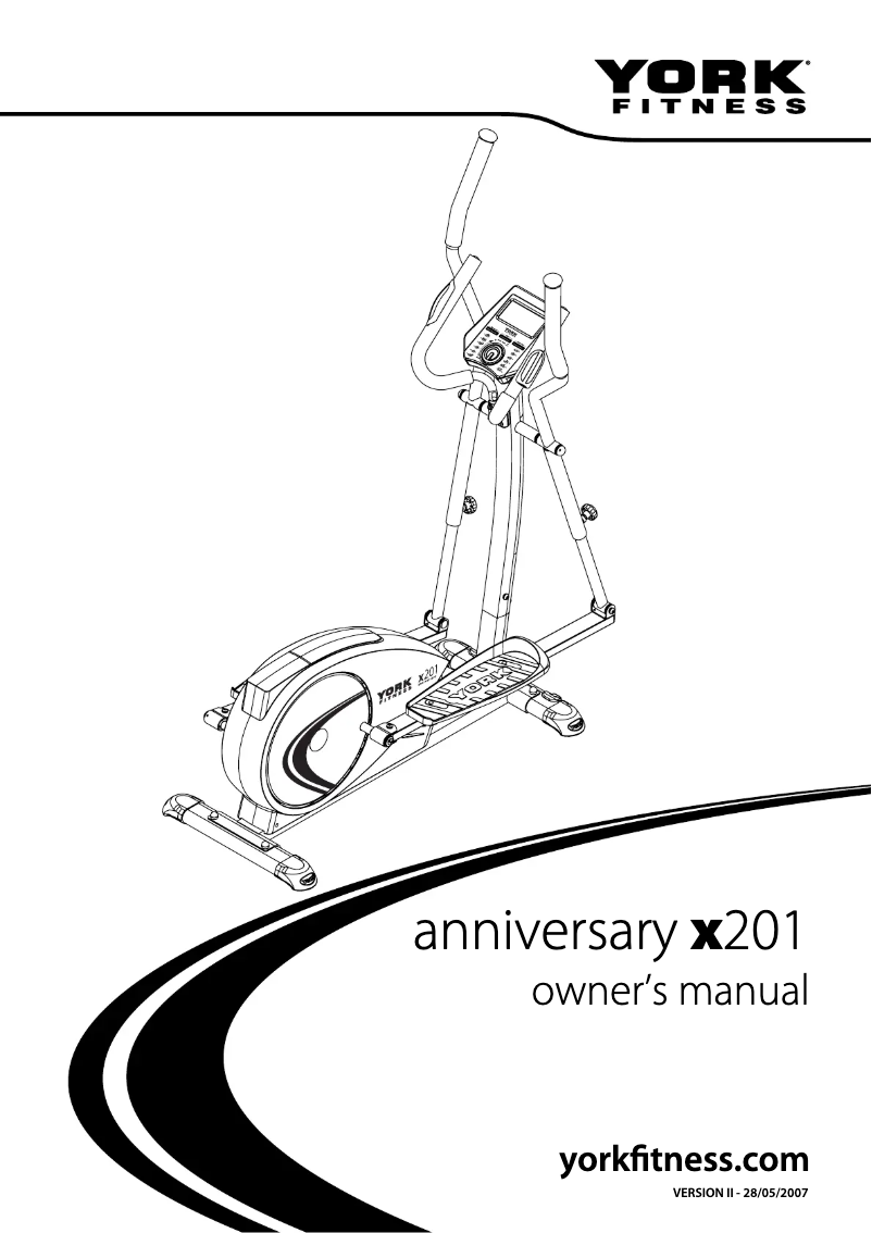 Imagen de la primera página del manual del dispositivo Anniversary x201