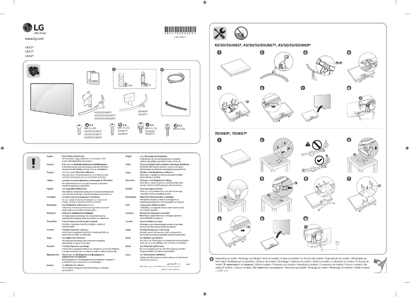 Página 1 del manual Manual de usuario LG 55UK6750PLD