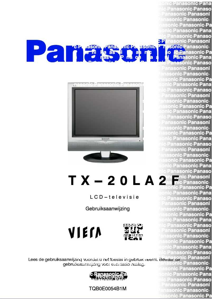 Imagen de la primera página del manual del dispositivo TX-20LA2F