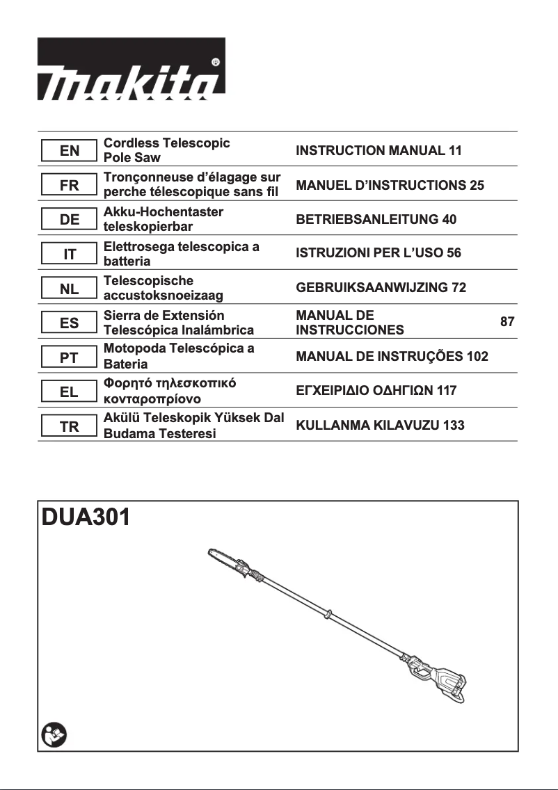 Imagen de la primera página del manual del dispositivo DUA301PT2