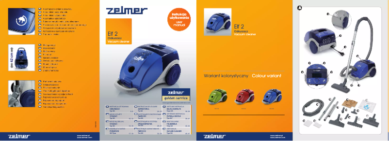 Imagen de la primera página del manual del dispositivo Elf 2 323.0 EK