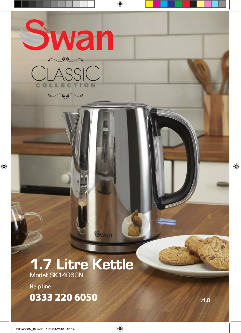 Imagen de la primera página del manual del dispositivo SK14060N