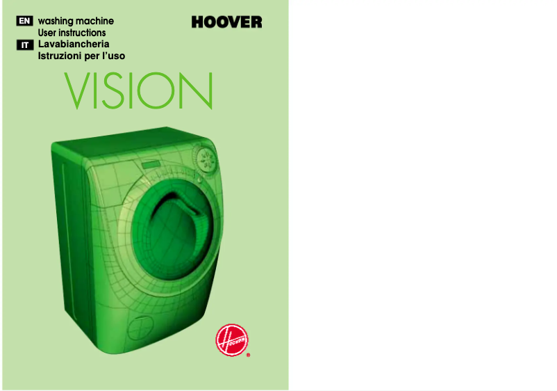 Página 1 del manual Manual de usuario Hoover HV 16 DE