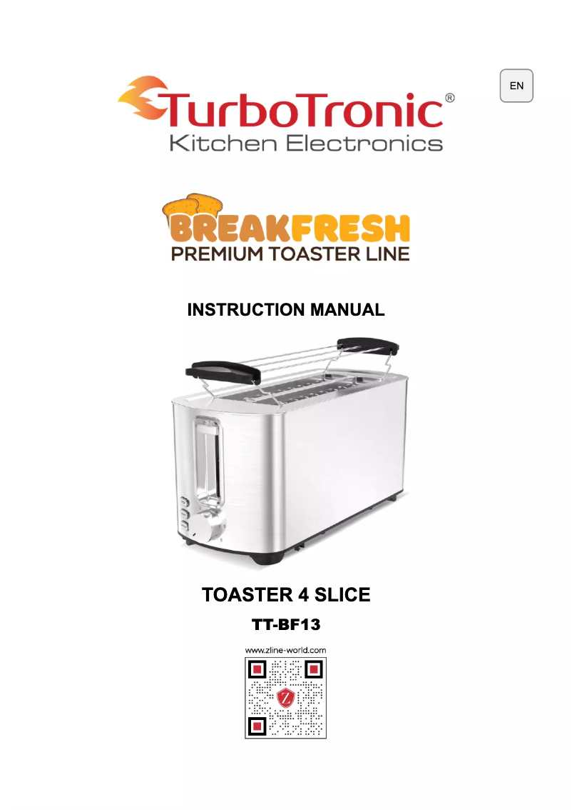 Página 1 del manual Manual de usuario TurboTronic BreakFresh TT-BF13