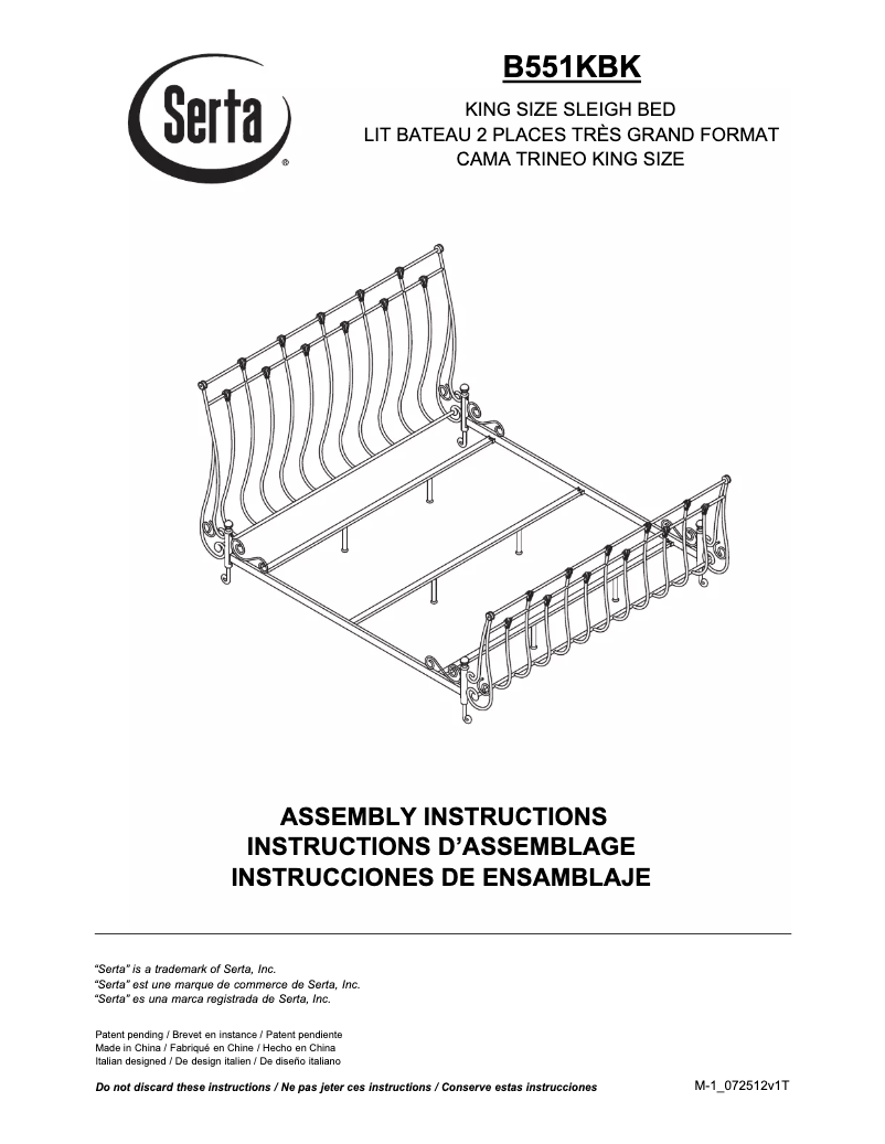 Página 1 del manual Manual de usuario Bell'O B551