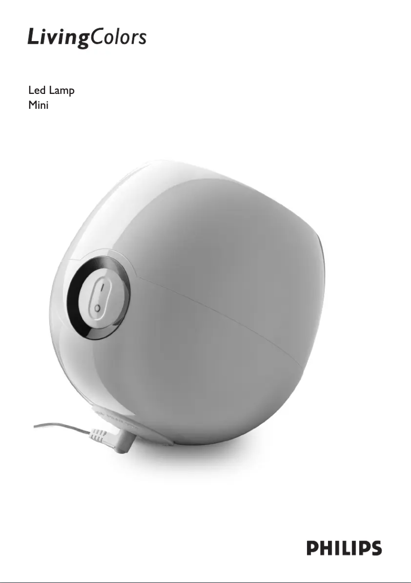 Página nº 1 - Manual de usuario Philips LivingColors Mini