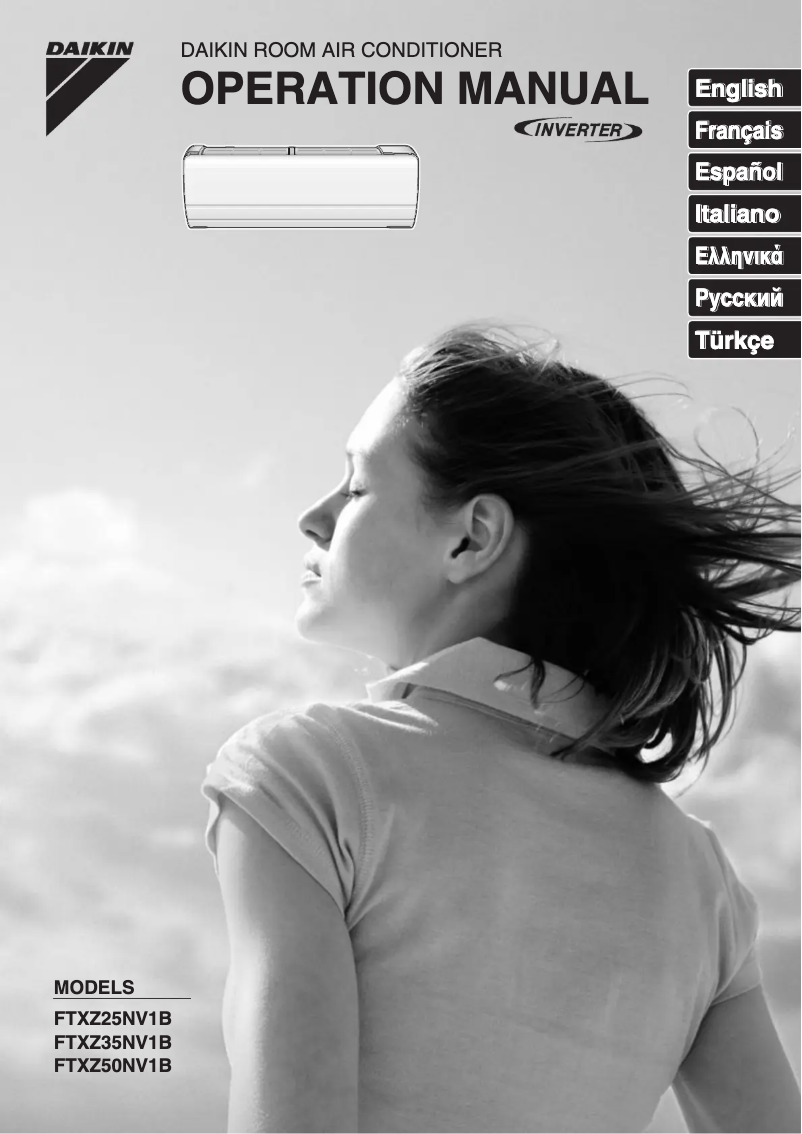 Imagen de la primera página del manual del dispositivo FTXZ35N