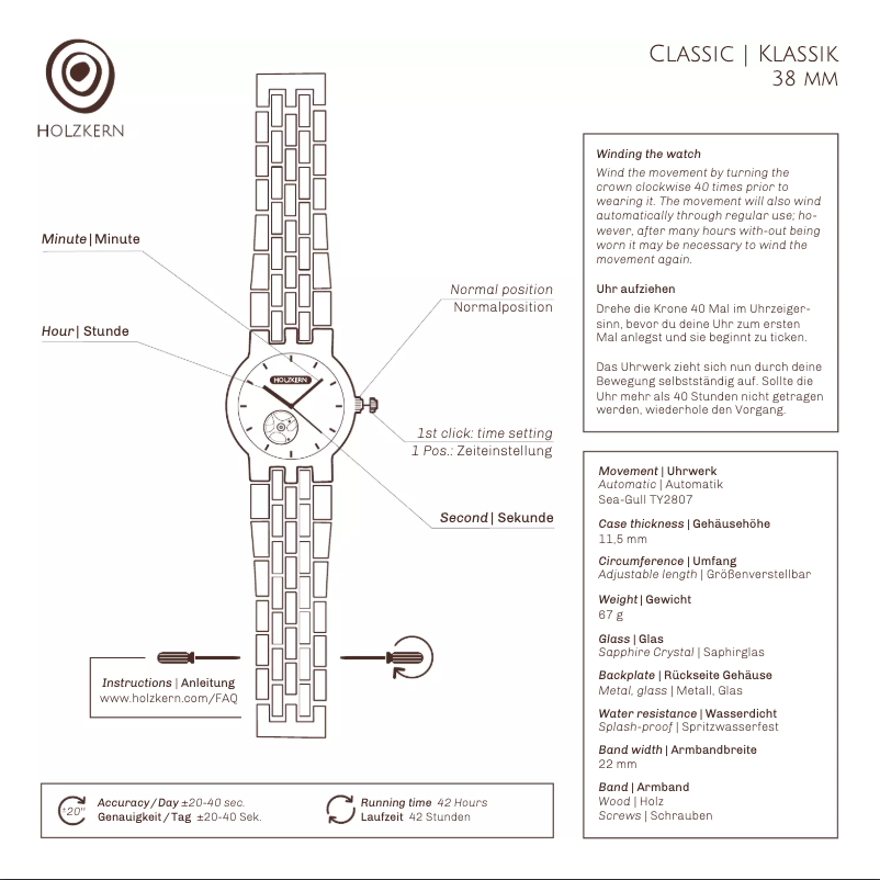 Página 1 del manual Manual de usuario Holzkern Thales