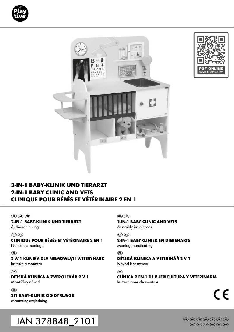 Imagen de la primera página del manual del dispositivo IAN 378848