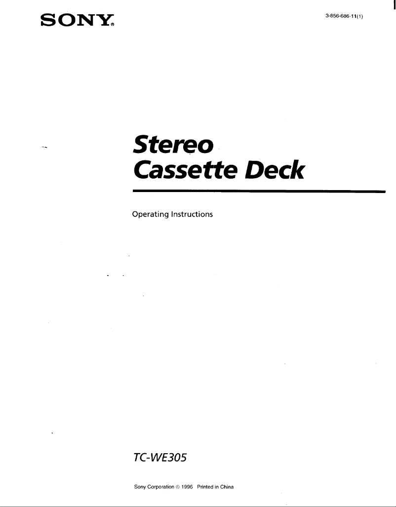 Imagen de la primera página del manual del dispositivo TC-WE305