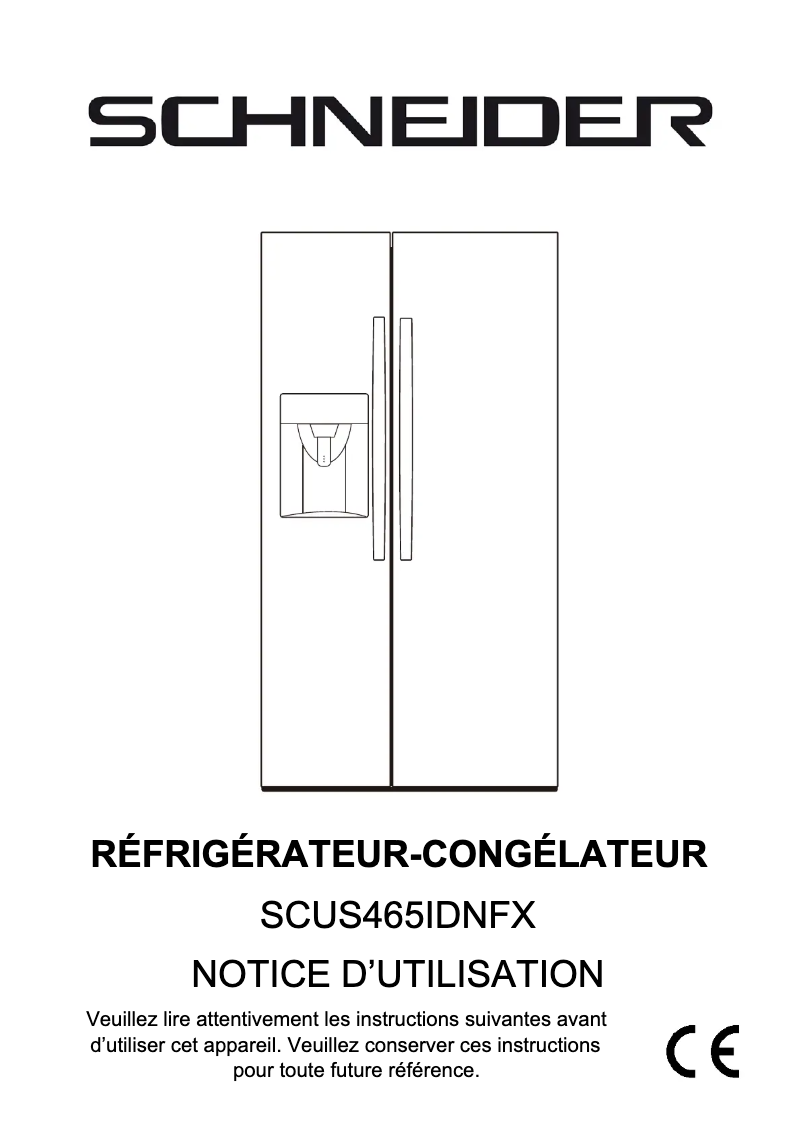Imagen de la primera página del manual del dispositivo SCUS465IDNFX