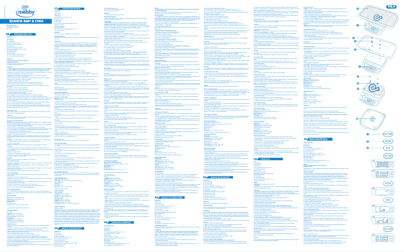 Página 1 del manual Manual de usuario Mebby Baby & child