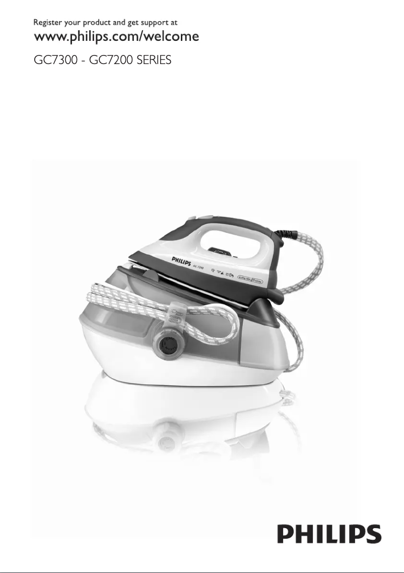 Imagen de la primera página del manual del dispositivo SteamGlide GC7240