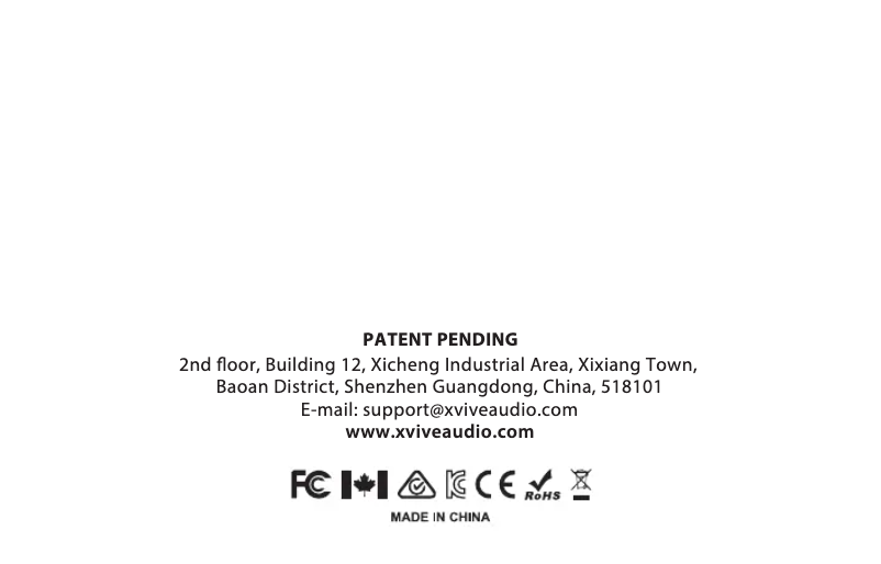 Página 1 del manual Manual de usuario Xvive U5