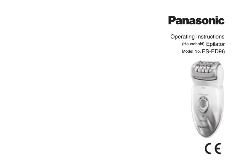 Imagen de la primera página del manual del dispositivo ES-ED96