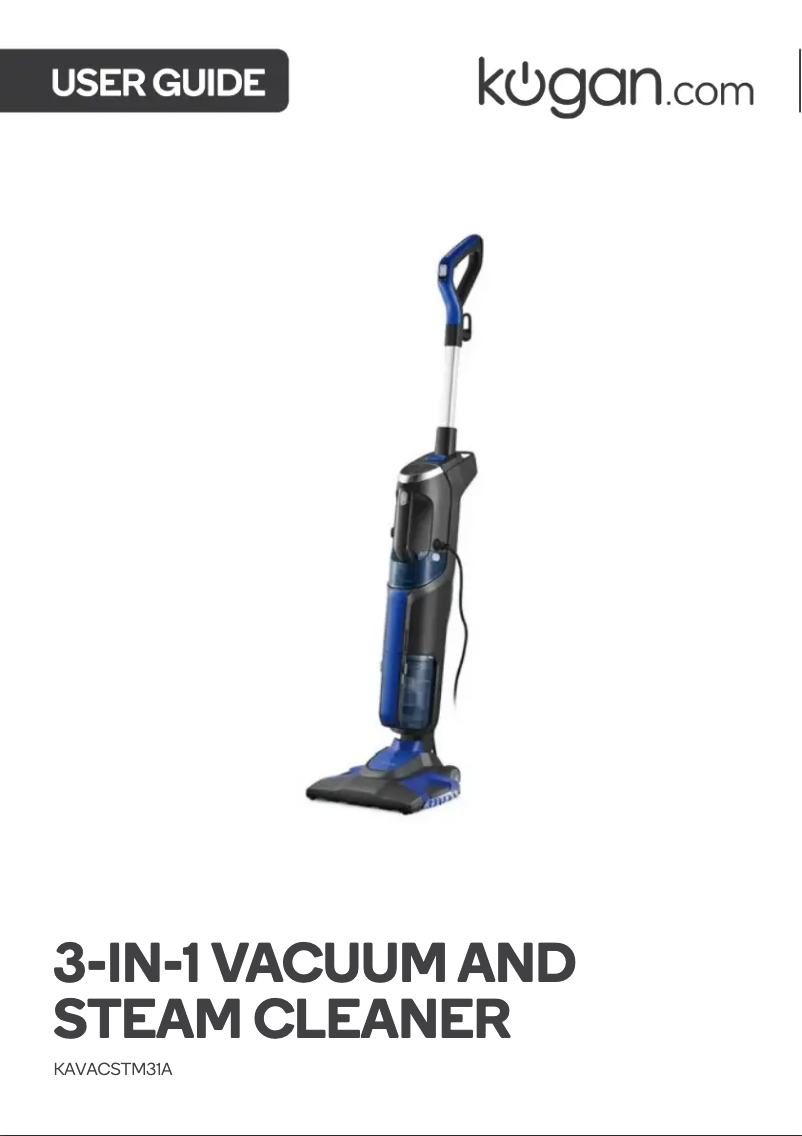 Imagen de la primera página del manual del dispositivo KAVACSTM31A