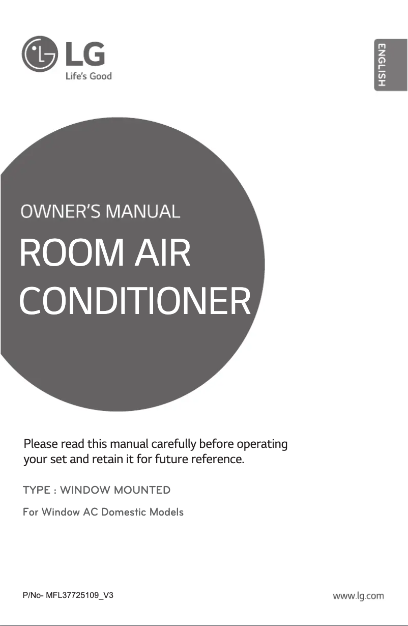 Imagen de la primera página del manual del dispositivo LWA3GP3A1