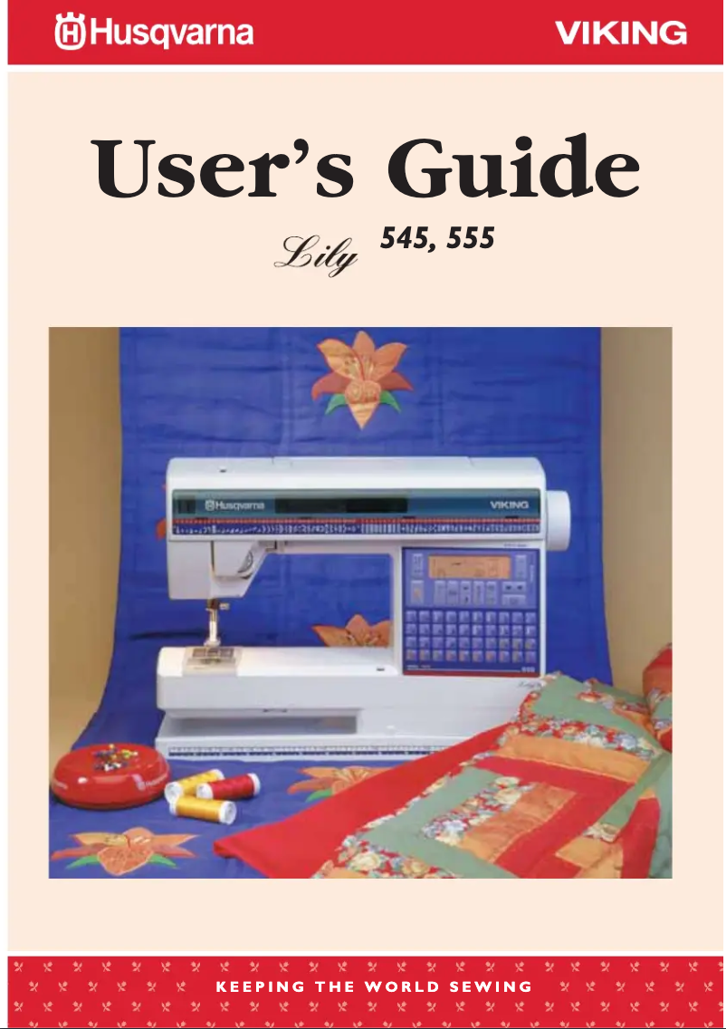 Página 1 del manual Manual de usuario Husqvarna LILY 555