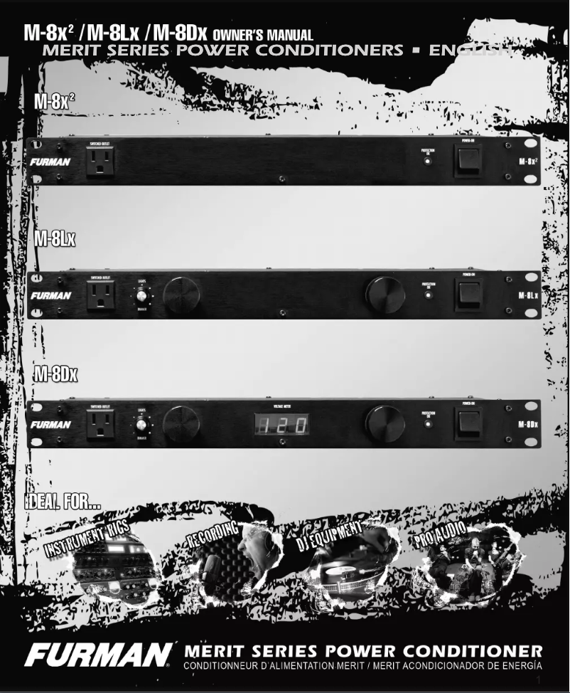 Imagen de la primera página del manual del dispositivo M-8x2