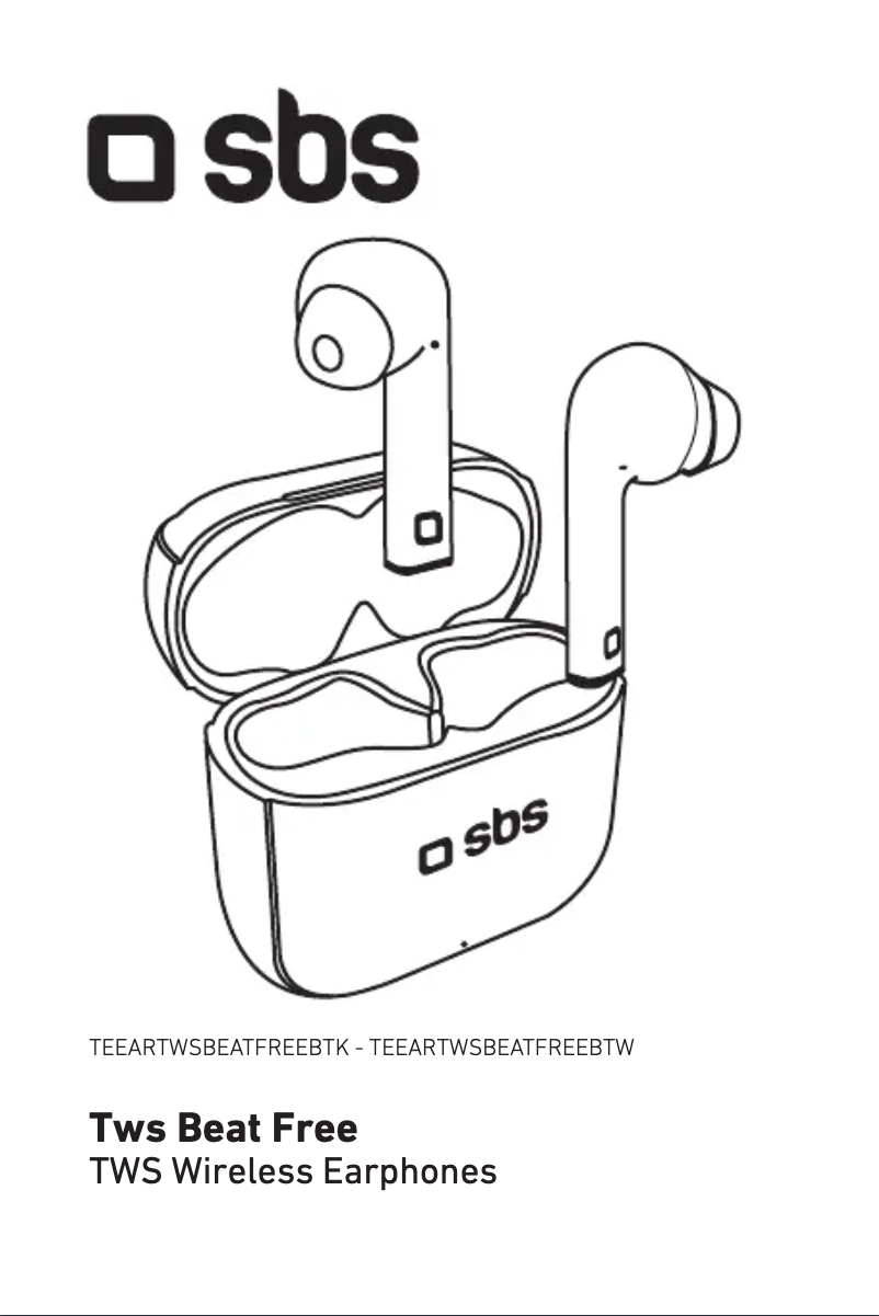 Página 1 del manual Manual de usuario SBS TWS Beat Free