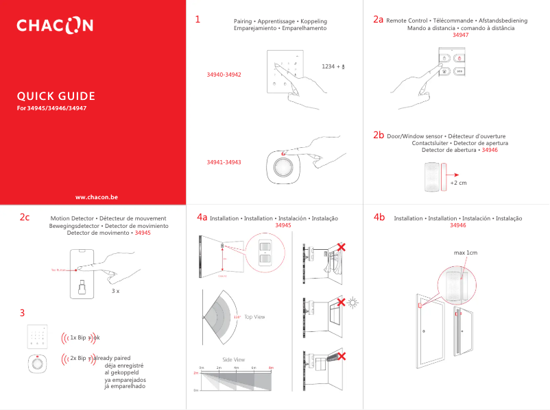 Imagen de la primera página del manual del dispositivo 34946