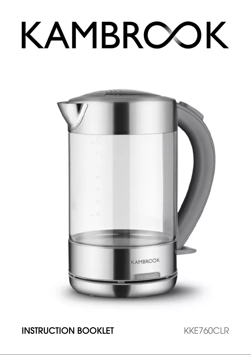 Imagen de la primera página del manual del dispositivo KKE760