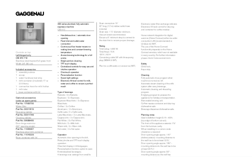 Imagen de la primera página del manual del dispositivo CM470712