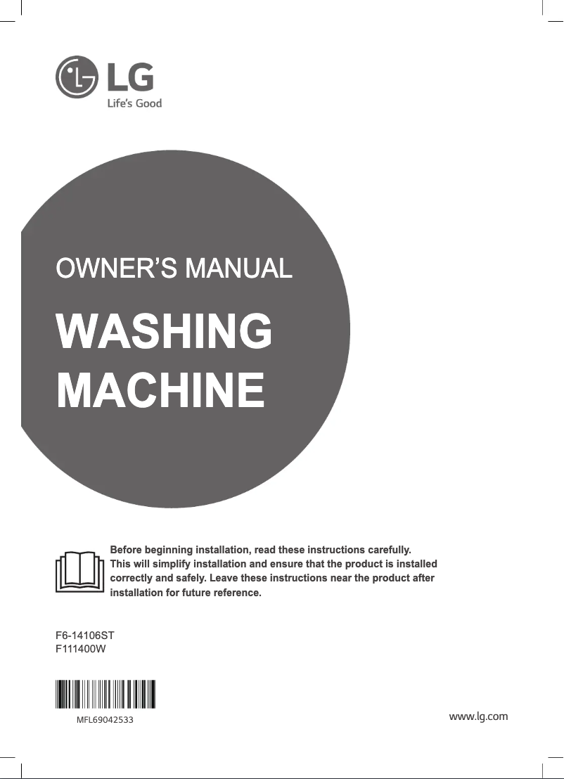 Imagen de la primera página del manual del dispositivo F6-14106ST